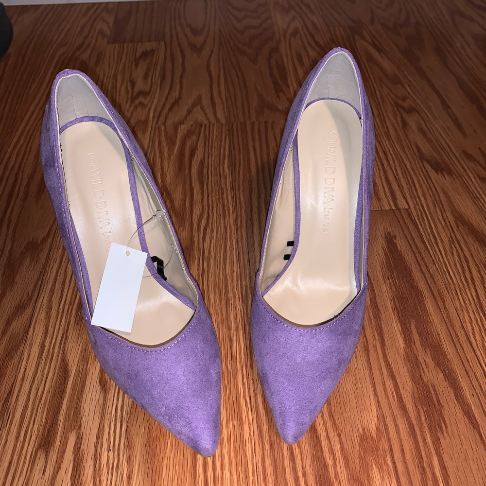Lavender heels